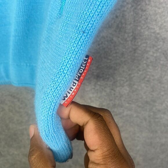 F.lli Campagnolo Insulated Ski Wool Blend Sweater Windstopper Lined Nordic Small - Picture 8 of 10